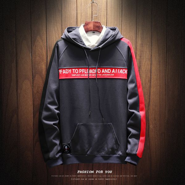 classic autumn spring 2019 hoodie sweatshirt mens hip hop punk pullover streetwear casual fashion clothes plus asian size m-5xl, Black
classic autumn spring 2019 hoodie sweatshirt mens hip hop punk pullover streetwear casual fashion clothes plus asian size m-5xl, Black