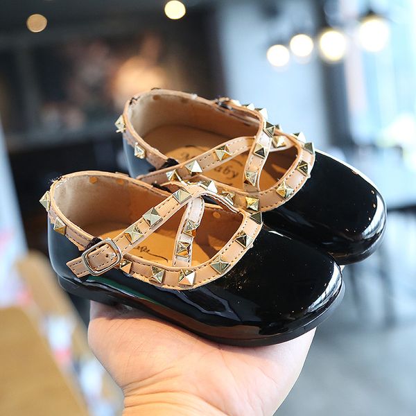 new children shoes gladiator rivets dance shoes girls princess fashion low-heeled toddler baby breathable kids leather, Black
new children shoes gladiator rivets dance shoes girls princess fashion low-heeled toddler baby breathable kids leather, Black