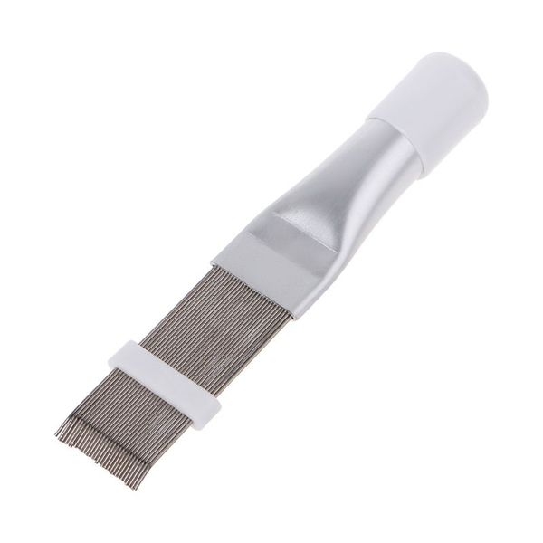 1 pcs stainless steel fin comb brush for air conditioner blade radiator cooling straightening cleaning tool
1 pcs stainless steel fin comb brush for air conditioner blade radiator cooling straightening cleaning tool