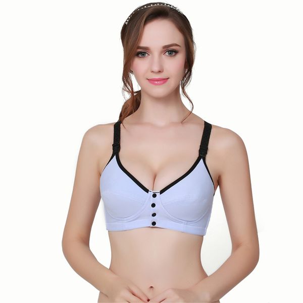 nursing bras cotton maternity breastfeeding brassiere prevent sagging for women soutien gorge allaitement pregnant underwear 42%, White
nursing bras cotton maternity breastfeeding brassiere prevent sagging for women soutien gorge allaitement pregnant underwear 42%, White