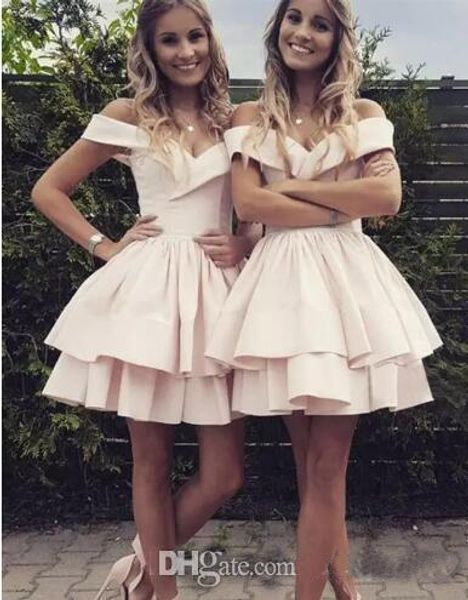 charming summer homecoming dresses pale pink 2019 off the shoulder short cocktail party dresses bridesmaid gowns formal party dress, Blue;red
charming summer homecoming dresses pale pink 2019 off the shoulder short cocktail party dresses bridesmaid gowns formal party dress, Blue;red
