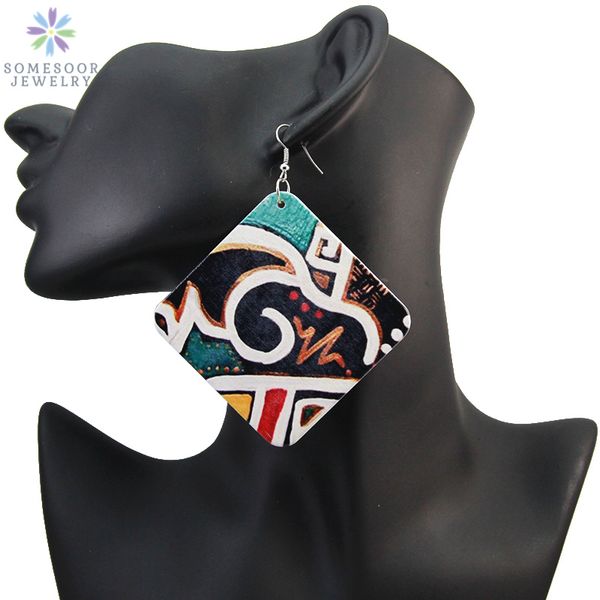 somesoor 5cm flat ancient african wooden drop earrings afrocentric ethnic tribal bohemian printed wood jewelry for black women, Silver
somesoor 5cm flat ancient african wooden drop earrings afrocentric ethnic tribal bohemian printed wood jewelry for black women, Silver