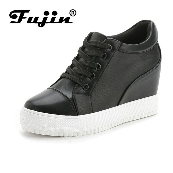 fujin brand summer breathable shoes women summer wedges 7cm high platform female casual shoes shoes female pumps heel autumn, Black
fujin brand summer breathable shoes women summer wedges 7cm high platform female casual shoes shoes female pumps heel autumn, Black