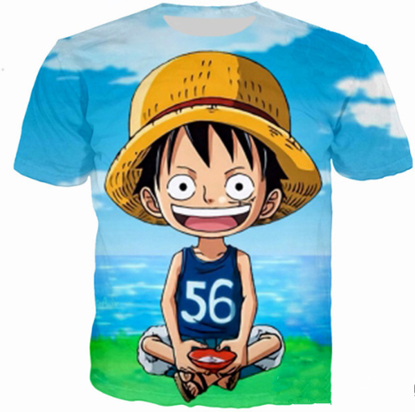 classic anime one piece fashion monkey d luffy t-shirt women men summer 3d print short sleeve crewneck casual q580, White;black
classic anime one piece fashion monkey d luffy t-shirt women men summer 3d print short sleeve crewneck casual q580, White;black