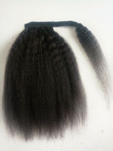 coarse yaki kinky straight drawstring ponytail human hair wraps around italian yaki pony tail hairpiece african american ponytail natural, Black
coarse yaki kinky straight drawstring ponytail human hair wraps around italian yaki pony tail hairpiece african american ponytail natural, Black