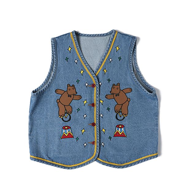 spring summer new design harajuku cool women denim vest coat sleeveless casual loose jean jackets v neck cartoon printed, Black;white
spring summer new design harajuku cool women denim vest coat sleeveless casual loose jean jackets v neck cartoon printed, Black;white