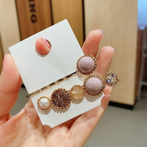 1set crystal fashion hair clip set retro elegant women hairpin elastic handmade lovely hair accessories for girl women headwear, Golden;white
1set crystal fashion hair clip set retro elegant women hairpin elastic handmade lovely hair accessories for girl women headwear, Golden;white