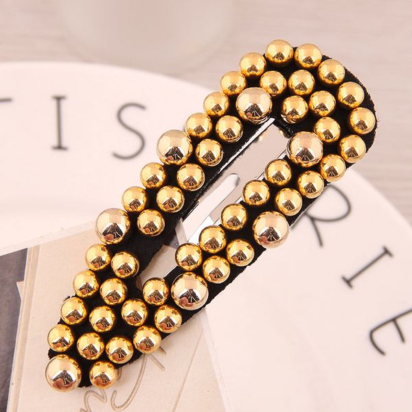 trendy fashion metal jewelry small balls women barrettes personality hair clip, Golden;white
trendy fashion metal jewelry small balls women barrettes personality hair clip, Golden;white