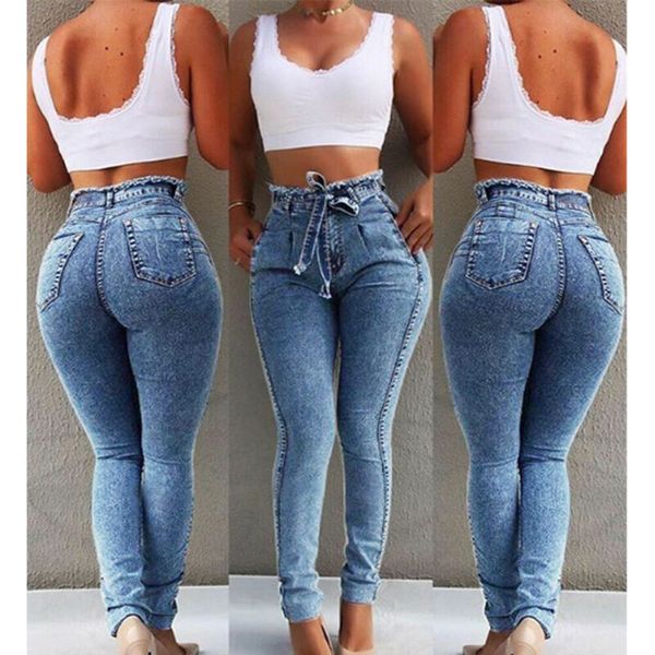 high waist jeans for women slim stretch denim jean female bodycon tassel belt bandage skinny push up jeans ladies jeggings pants, Blue
high waist jeans for women slim stretch denim jean female bodycon tassel belt bandage skinny push up jeans ladies jeggings pants, Blue