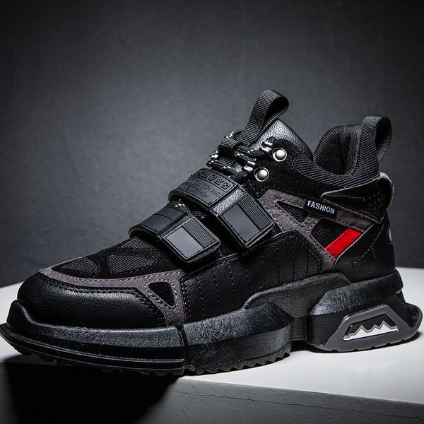 hip-pop american clunky sneakers 50% saving faux leather fashion fall footwear autumn rugged dorky dad shoes pvc men casual shoes, Black
hip-pop american clunky sneakers 50% saving faux leather fashion fall footwear autumn rugged dorky dad shoes pvc men casual shoes, Black