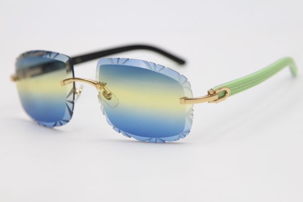 горячего rimless резного объектив оптического 8200762a green mix black дощатых солнцезащитные очки унисекс мода c украшение золота кадра очк, White;black
горячего rimless резного объектив оптического 8200762a green mix black дощатых солнцезащитные очки унисекс мода c украшение золота кадра очк, White;black