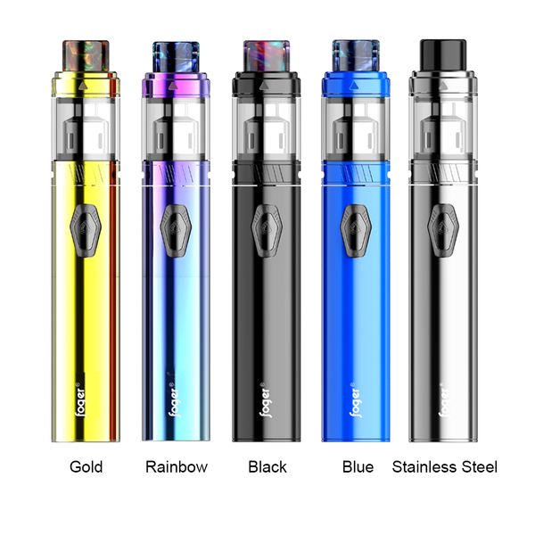Original Foger F22 Starter Kits e cigs 2300mAh Battery and 2.5ml F22 Tank with Mesh Coils 0.2ohm 100% ecigarette Vape Kits
Original Foger F22 Starter Kits e cigs 2300mAh Battery and 2.5ml F22 Tank with Mesh Coils 0.2ohm 100% ecigarette Vape Kits