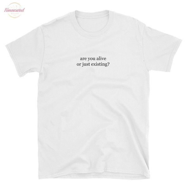 вы живы или просто существующее женщины tshirt хлопок повседневный смешные t рубашка lady yong девушки топ tee падения s 524, White
вы живы или просто существующее женщины tshirt хлопок повседневный смешные t рубашка lady yong девушки топ tee падения s 524, White