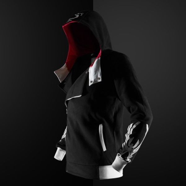2020 mens personality design parkour hoodies fashion act handsome coats cos assassin boys attractive outerwear new hot, Black
2020 mens personality design parkour hoodies fashion act handsome coats cos assassin boys attractive outerwear new hot, Black
