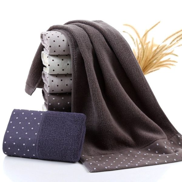 1pc est dots print face towel thicker soft 100% cotton easy to absorb face towel 34*75cm solid drop shipping
1pc est dots print face towel thicker soft 100% cotton easy to absorb face towel 34*75cm solid drop shipping