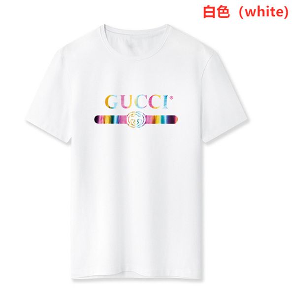 summer t-shirts crew neck short sleeve cotton tshirts hommes casual soft plus size teesmen luxury designer 2gg, White
summer t-shirts crew neck short sleeve cotton tshirts hommes casual soft plus size teesmen luxury designer 2gg, White