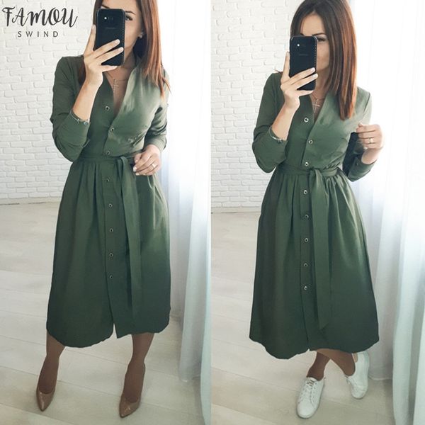 women vintage sashes front button a-line party dress long sleeve stand collar solid elegant office lady dress 2020 winter dress, Black;gray
women vintage sashes front button a-line party dress long sleeve stand collar solid elegant office lady dress 2020 winter dress, Black;gray