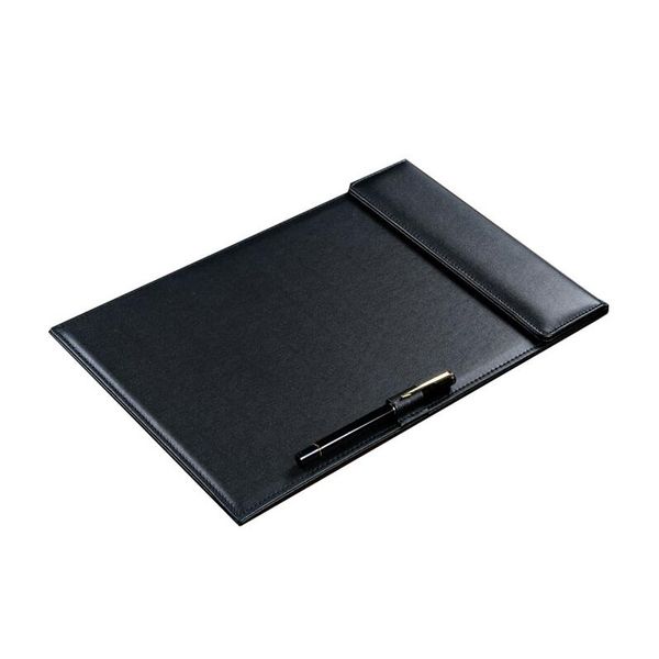 Pu Leather Business A4 File Folder Desk Document Paper Storage Organizer For School Office Stationery