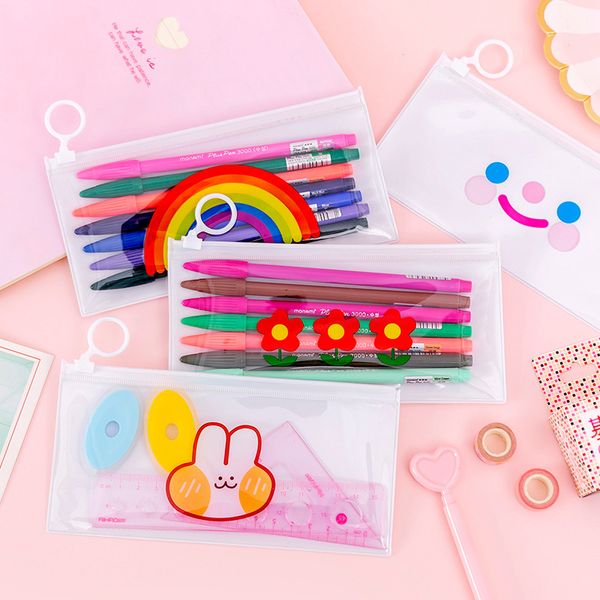 1 шт cute радуга карандаш сумка кольцо молния прозрачный пенал корейский kawaii файл сумка канцелярские хранения школа офис
1 шт cute радуга карандаш сумка кольцо молния прозрачный пенал корейский kawaii файл сумка канцелярские хранения школа офис