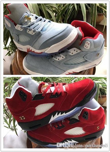 2019 new color trophy room x 5s ice blue mens basketball shoes 5s 5 jsp sports shoes trainer size euro 40-47 quality, White;red
2019 new color trophy room x 5s ice blue mens basketball shoes 5s 5 jsp sports shoes trainer size euro 40-47 quality, White;red