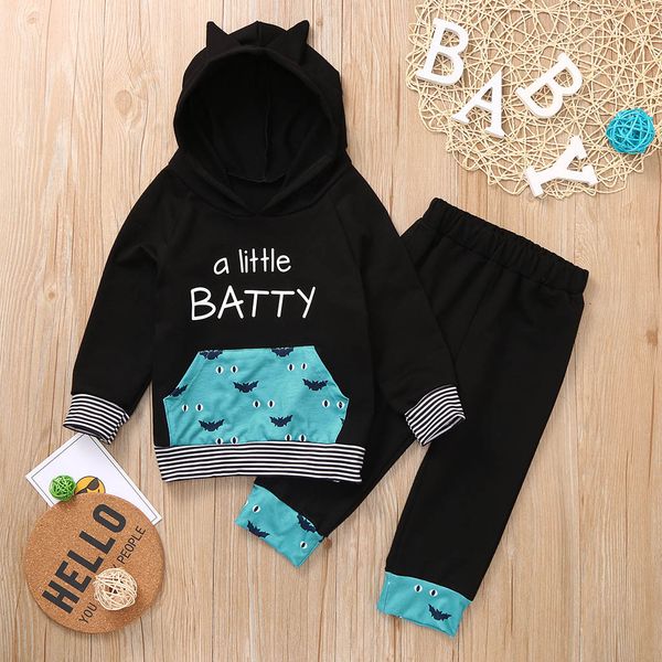 toddler kids baby boys clothes set long sleeve bat hooded ear sweatshirt +pants outfits children's suit high quality, White
toddler kids baby boys clothes set long sleeve bat hooded ear sweatshirt +pants outfits children's suit high quality, White
