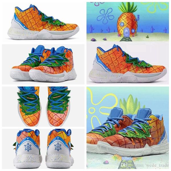 kyrie mens tv pe basketball shoes 5 for 20th anniversary irving 5s pineapple house graffiti x squidward sponge sports sneakers zapatos
kyrie mens tv pe basketball shoes 5 for 20th anniversary irving 5s pineapple house graffiti x squidward sponge sports sneakers zapatos