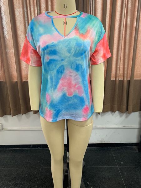 loose summer v-neck designer printed tie-dye casual women clothing t shirts tee short tshirt street sleeve 2020 blouse fashion cfxvm, Black
loose summer v-neck designer printed tie-dye casual women clothing t shirts tee short tshirt street sleeve 2020 blouse fashion cfxvm, Black