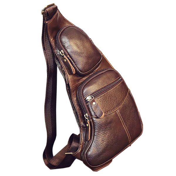 men genuine leather cowhide vintage sling chest back day pack travel fashion cross body messenger shoulder bag mx190817
men genuine leather cowhide vintage sling chest back day pack travel fashion cross body messenger shoulder bag mx190817