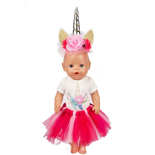 2019 new fashion dress doll clothes fit 17 inch 43cm doll clothes born baby doll clothes suit for baby birthday festival gift
2019 new fashion dress doll clothes fit 17 inch 43cm doll clothes born baby doll clothes suit for baby birthday festival gift