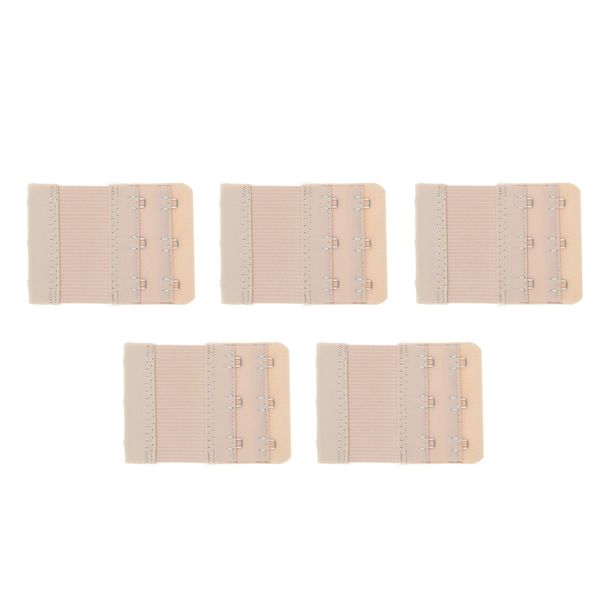 5pcs elastic bra extender strap 3 hook adjustable bra extension replacement underwear extension clothing accessories, Black;white
5pcs elastic bra extender strap 3 hook adjustable bra extension replacement underwear extension clothing accessories, Black;white