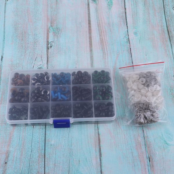 264pcs 6-12 mm plastic safety eyes doll making with washer for toy making diy crafts
264pcs 6-12 mm plastic safety eyes doll making with washer for toy making diy crafts