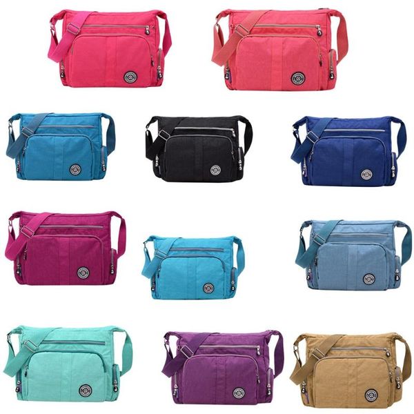 ladies women's simple zipper large capacity nylon shoulder bag messenger bag zipper purses messenger crossbody sac a main
ladies women's simple zipper large capacity nylon shoulder bag messenger bag zipper purses messenger crossbody sac a main