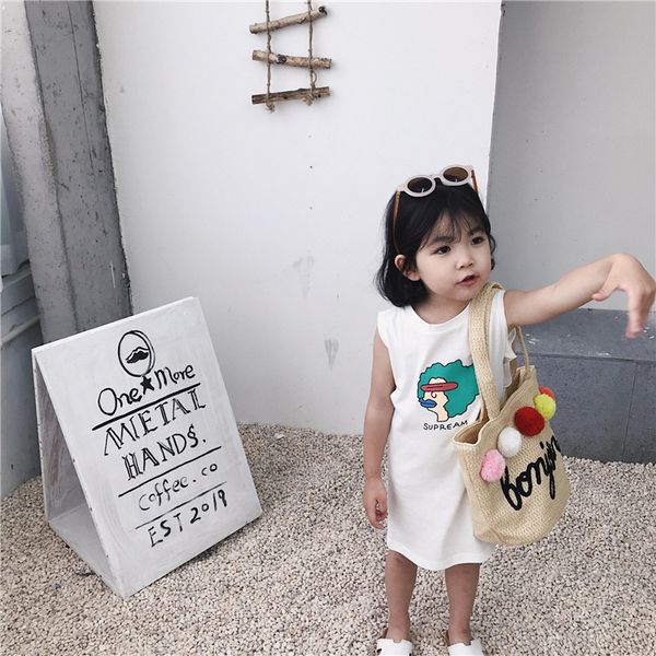 you gato negro mi 2019 summer new style korean-style cute sleeveless printted waistcoat mock two-piece dress, Red;yellow
you gato negro mi 2019 summer new style korean-style cute sleeveless printted waistcoat mock two-piece dress, Red;yellow
