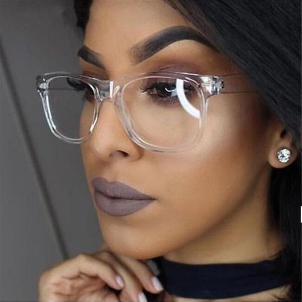 optical clear glasses frame men women vintage square eyeglasses fake glass retro handmade clear lens transparent glasses, Silver
optical clear glasses frame men women vintage square eyeglasses fake glass retro handmade clear lens transparent glasses, Silver