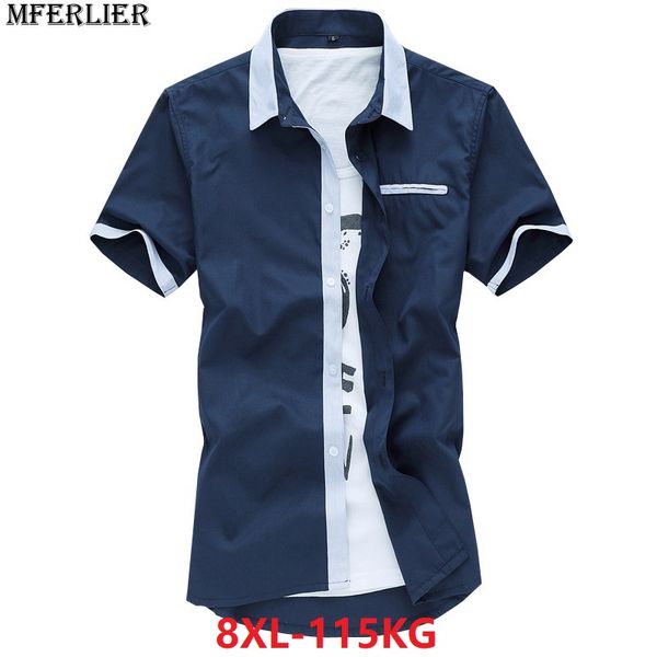mferlier plus size big large men shirts 8xl 7xl short sleeve shirts england style summer casual cotton hipster home navy blue, White;black
mferlier plus size big large men shirts 8xl 7xl short sleeve shirts england style summer casual cotton hipster home navy blue, White;black