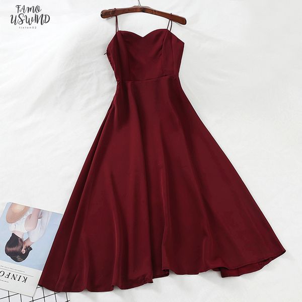 2020 new fashion womens dresses spring strap cross beauty back slim temperament long dress g505, Black;gray
2020 new fashion womens dresses spring strap cross beauty back slim temperament long dress g505, Black;gray