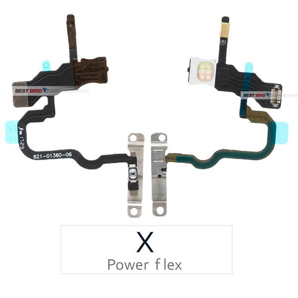 1pcs new power flex cable for iphone x xr xs max on off switch volume control with metal bracket assembly
1pcs new power flex cable for iphone x xr xs max on off switch volume control with metal bracket assembly