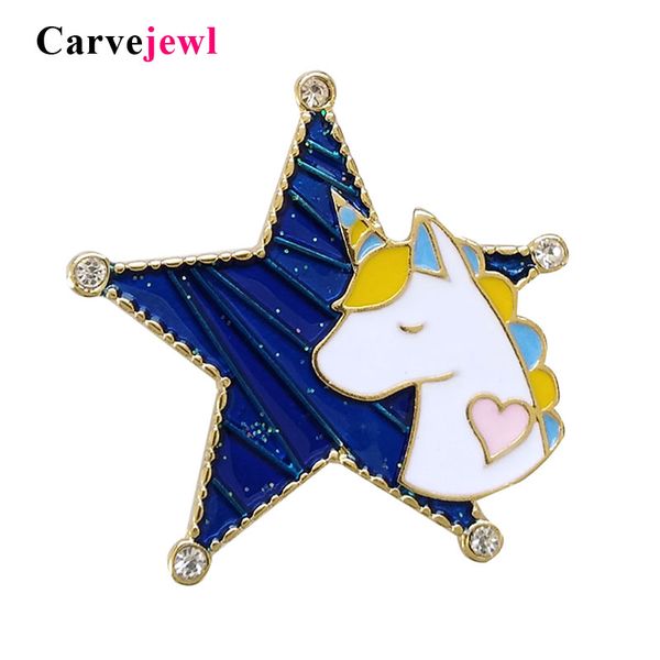 carvejewl sweater pin pentagram star unicorn brooch for kids girls children backpack christmas gifts korea design enamel jewelry, Gray
carvejewl sweater pin pentagram star unicorn brooch for kids girls children backpack christmas gifts korea design enamel jewelry, Gray