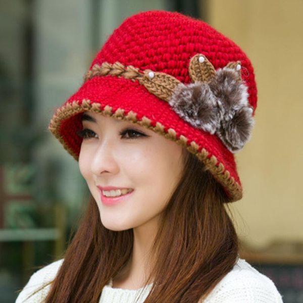 flowers decorated daily autumn winter knitted foldable soft thicken gift artificial wool women hat comfortable warm headwear, Blue;gray
flowers decorated daily autumn winter knitted foldable soft thicken gift artificial wool women hat comfortable warm headwear, Blue;gray