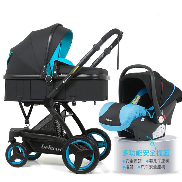 belecoo newborn baby stroller 2 in 1 infant carriage high landscape pram shockproof suite for lying and seating baby safety
belecoo newborn baby stroller 2 in 1 infant carriage high landscape pram shockproof suite for lying and seating baby safety