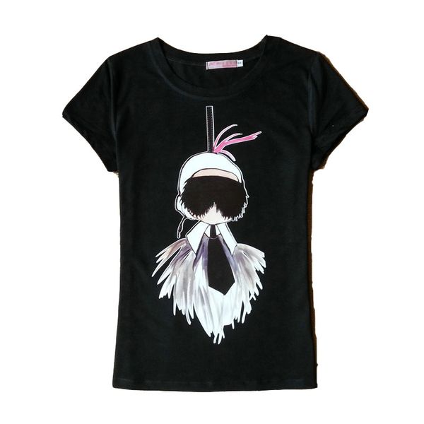 cute black white cartoon good quality t shirt women shirts brand design comfortable applique short sleeve cotton sale
cute black white cartoon good quality t shirt women shirts brand design comfortable applique short sleeve cotton sale