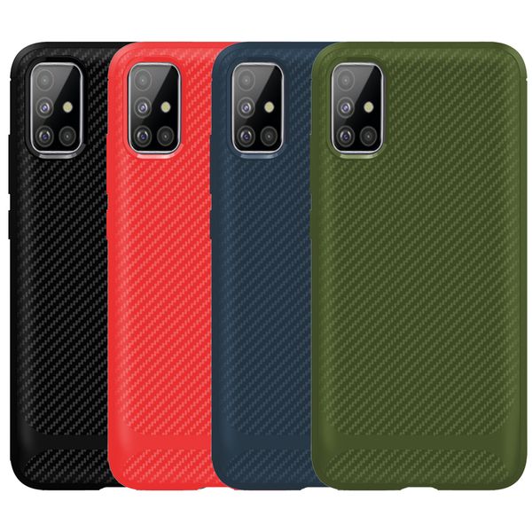 for samsung a51/a71 case mobile phone cover 1.5mm thickness carbon fiber pattern cellphone back shell anti-slip shockproof sreen protector
for samsung a51/a71 case mobile phone cover 1.5mm thickness carbon fiber pattern cellphone back shell anti-slip shockproof sreen protector
