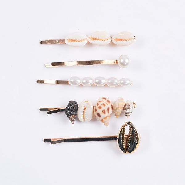 ppg&pgg za design 2019 hair clips barette bobby pins hair accessories for women girls pearl shell hairpins hair clips, Golden;white
ppg&pgg za design 2019 hair clips barette bobby pins hair accessories for women girls pearl shell hairpins hair clips, Golden;white