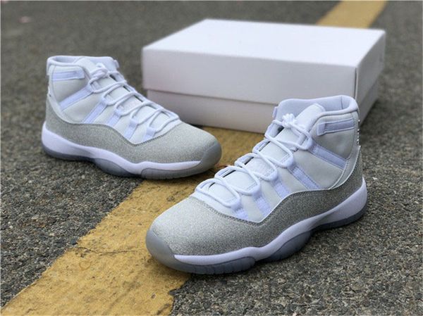 2019 air authentic 11 white metallic silver wmns retro vast grey 11s ar0715-100 real carbon fiber woman basketball shoes sport sneakers, Black
2019 air authentic 11 white metallic silver wmns retro vast grey 11s ar0715-100 real carbon fiber woman basketball shoes sport sneakers, Black