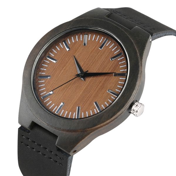 wooden watches quartz watch men bamboo modern wristwatch analog nature wood fashion soft leather creative birthday gifts, Slivery;brown
wooden watches quartz watch men bamboo modern wristwatch analog nature wood fashion soft leather creative birthday gifts, Slivery;brown