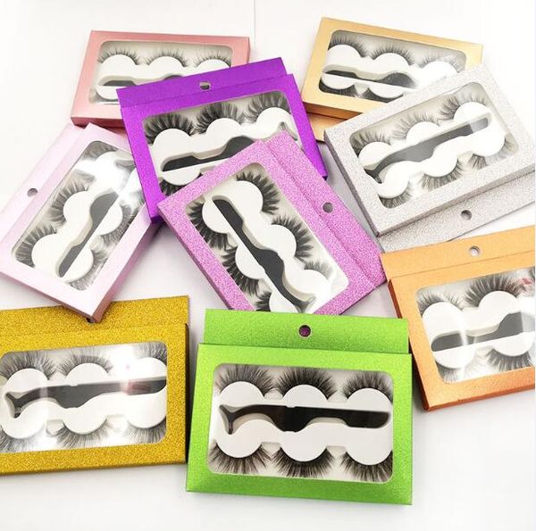 professional luxury lashes mink 3 pairs set natural long handmade false eyelashes extensions eye makeup accessories soft & vivid lash dhl
professional luxury lashes mink 3 pairs set natural long handmade false eyelashes extensions eye makeup accessories soft & vivid lash dhl