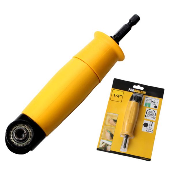 90 degree right angle extension driver drilling shank screwdriver 1/4" hex shank drill bit socket holder for woodworking tool
90 degree right angle extension driver drilling shank screwdriver 1/4" hex shank drill bit socket holder for woodworking tool