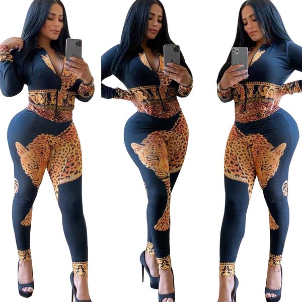 free ship 2019 женщины моды leopard печати sweatsuit женский тонкий zip neck куртка и брюки set 2pcs эпикировка xxl, White
free ship 2019 женщины моды leopard печати sweatsuit женский тонкий zip neck куртка и брюки set 2pcs эпикировка xxl, White