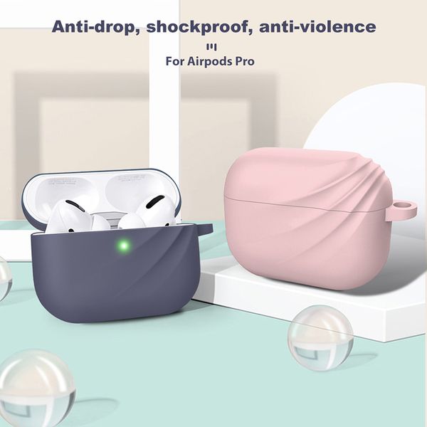 новая силиконовая мягкая кожа сенсорный чехол для airpods pro защитная крышка anti-утерянных с крючком для apple, 3 дизайнера с розничным па
новая силиконовая мягкая кожа сенсорный чехол для airpods pro защитная крышка anti-утерянных с крючком для apple, 3 дизайнера с розничным па