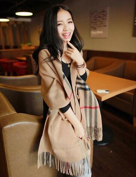 2019 winter 100% cashmere scarf classic check scarfs women men pashmina luxury designers shawls and scarves qwa, Blue;gray
2019 winter 100% cashmere scarf classic check scarfs women men pashmina luxury designers shawls and scarves qwa, Blue;gray